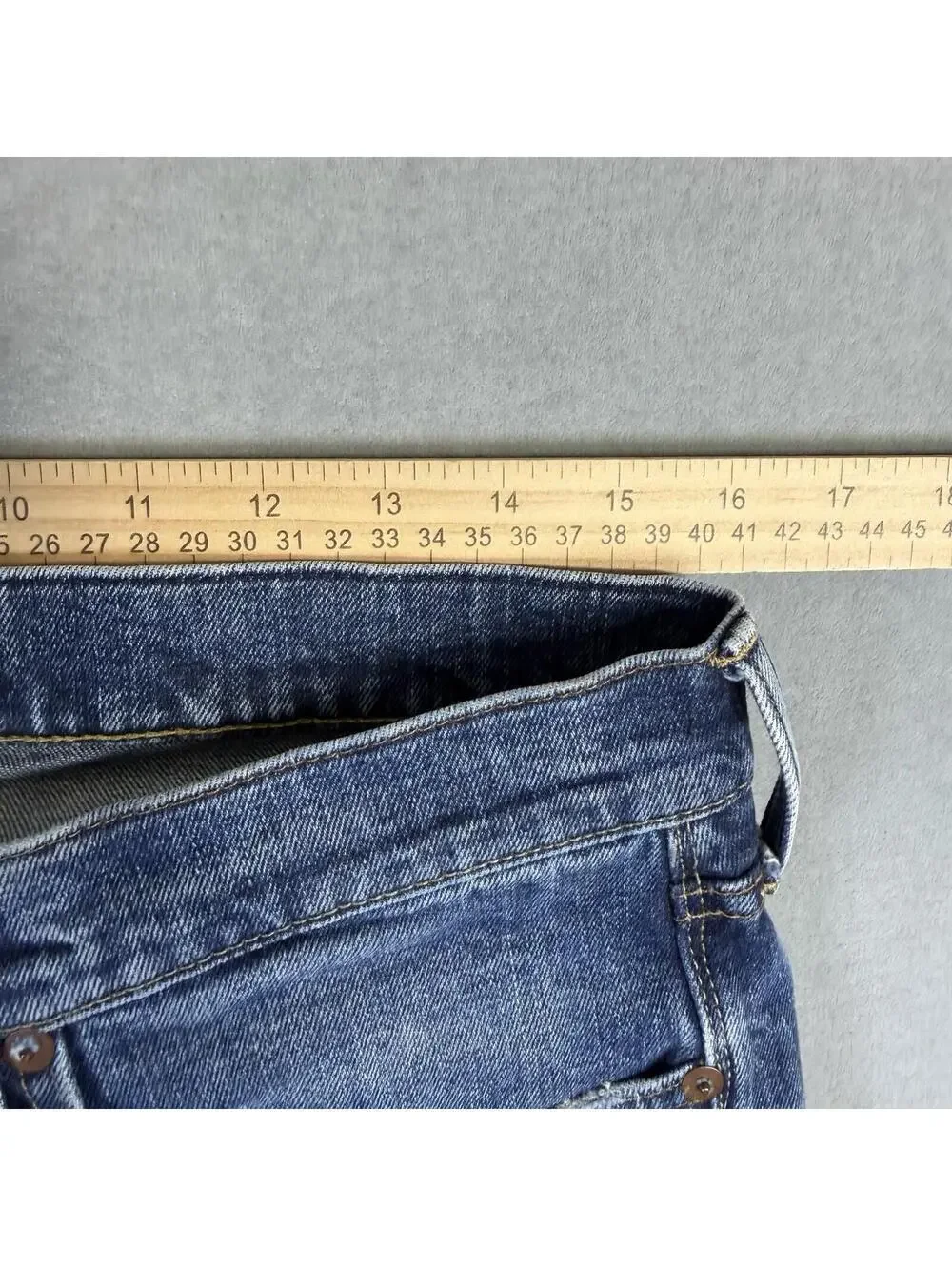 Polo Ralph Lauren Jeans Mens 31x30 Blue The Sullivan Slim Med Wash Stretch Denim